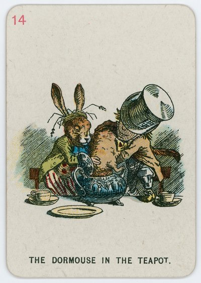 ティーポットのヤマネ 作： John Tenniel